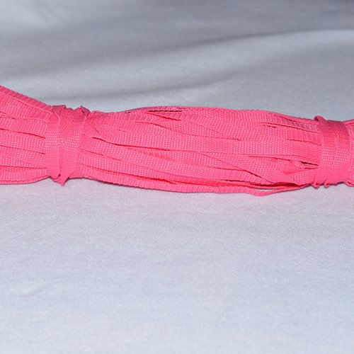 Sangle 10 mm - rose bombon - polypropylene - coupe au mètre - qualité extra