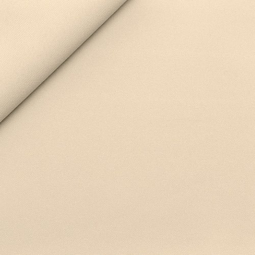 Tissu burlington polyester creme - coupe par 50cms