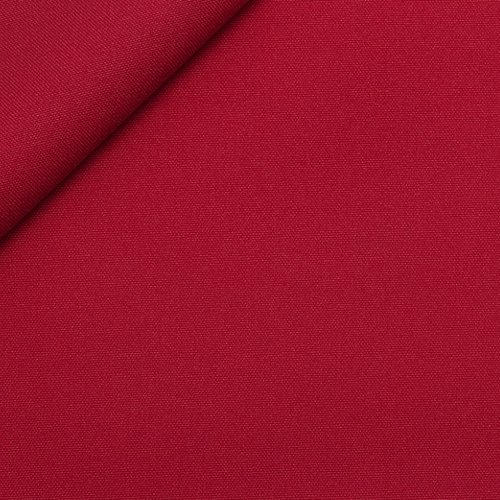 Tissu burlington polyester rouge - coupe par 50cms