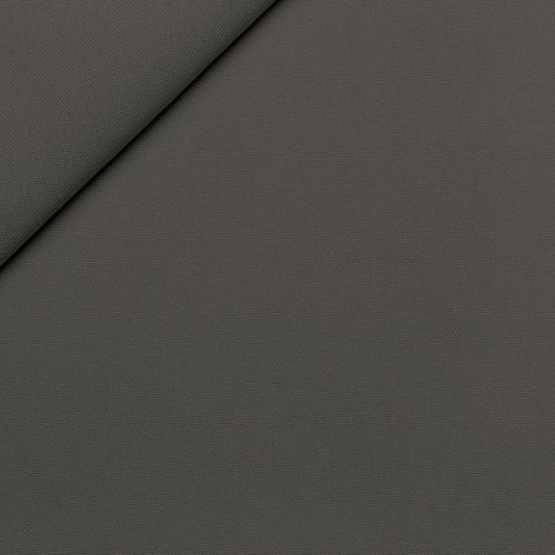 Tissu burlington polyester gris fonce - coupe par 50cms