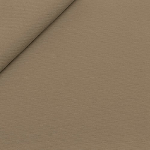 Tissu burlington polyester taupe - coupe par 50cms