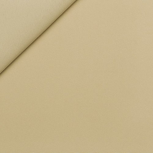 Tissu burlington polyester beige - coupe par 50cms
