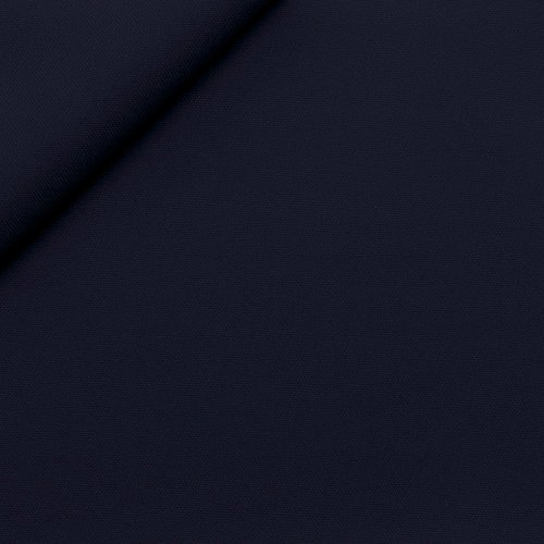 Tissu burlington polyester bleu marine - coupe par 50cms