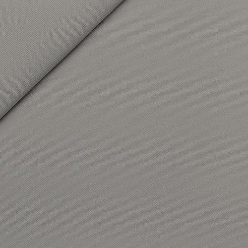 Tissu burlington polyester gris perle - coupe par 50cms