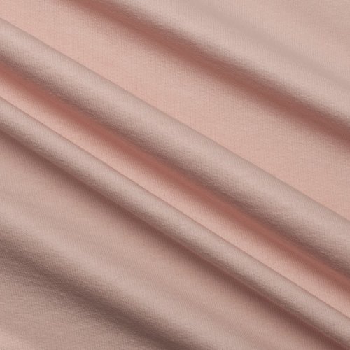 Tissu coton elasthanne, rose - coupe par 20 cms