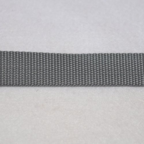 Sangle 50 mm - gris - polypropylene - coupe au mètre - qualité extra