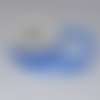 Ruban d'organza 12 mm - bleu royal - coupe au mètre