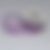 Ruban d'organza 20 mm - violet - coupe au mètre