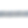 Ficelle cordelette - 7mm - bleu marine / or - polypropylène, coton, fil métallisé - coupe au mètre