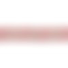 Ficelle cordelette - 7mm - rouge / or - polypropylène, coton, fil métallisé - coupe au mètre