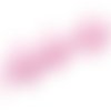 Elastique plat rose pastel largeur 20 mm souple - coupe au mètre