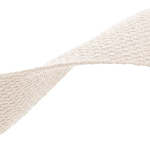 Sangle polycoton 30 mm - polyester coton - coupe au mètre - de gris clair à orange brulé