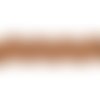 Ruban galon haute couture motif perle - or / miel - largeur 20mm - coupe au mètre