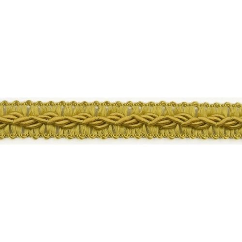 Ruban galon décoratif - bronze - largeur 12mm - coupe au mètre