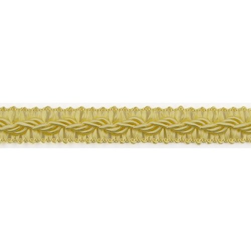 Ruban galon décoratif - champagne - largeur 12mm - coupe au mètre