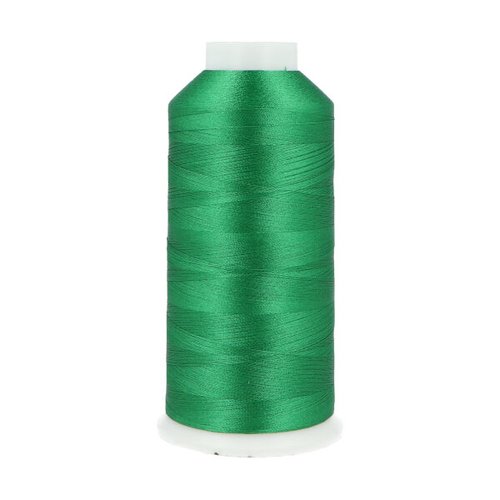 5000 yards - vert gazon - cône de fil broderie - 100% polyester -120/d2 - 4850 mètres