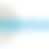 Ruban de satin 25 mm - bleu ciel gros pois blanc - coupe au mètre