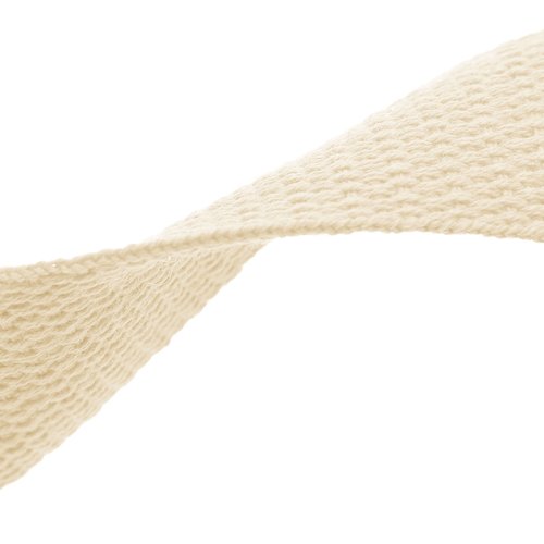 Sangle polycoton 30 mm - polyester coton - coupe au mètre - beige clair
