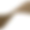 Sangle polycoton 30 mm - polyester coton - coupe au mètre - beige foncé