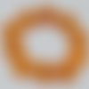1 cabochon en ambre véritable - 10 mm de diamètre - forme ronde 