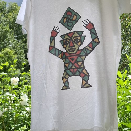 T-shirt maya croix basque
