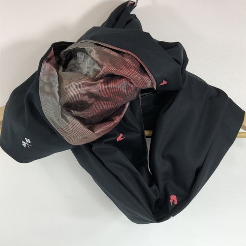 Echarpe tubulaire /snood tissus réversible réf 2113