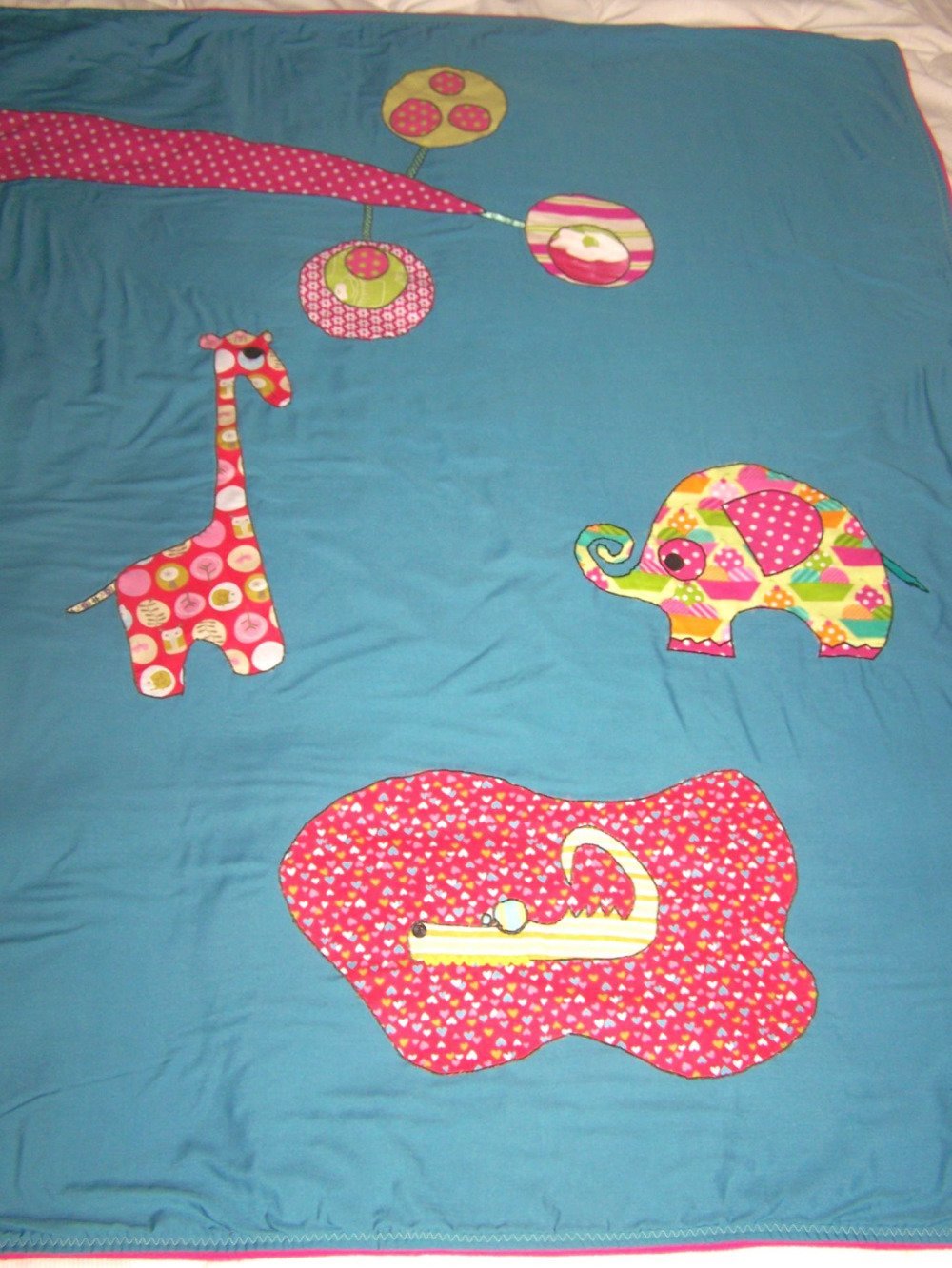 Couverture Bebe Plaid Animaux De La Savane Afrique Fille Un Grand Marche