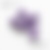 Grelot de 15 mm / clochette de 15 mm : violet 