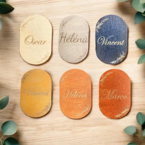 Marque places mariage en bois