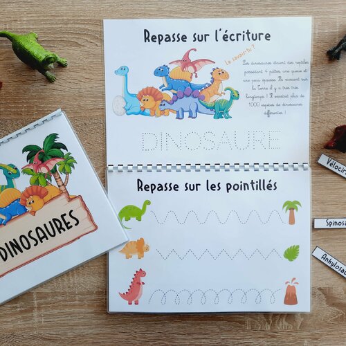 Livret d’activités sur les dinosaures – book sur les dinosaures