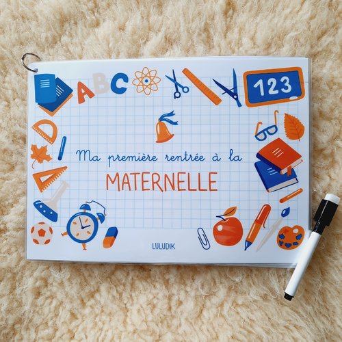 Livret d'activités "ma première rentrée à la maternelle"