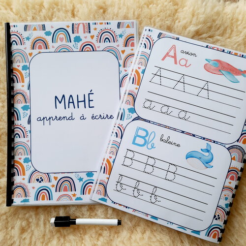 J’apprends à écrire les lettres de l’alphabet – livret de graphisme