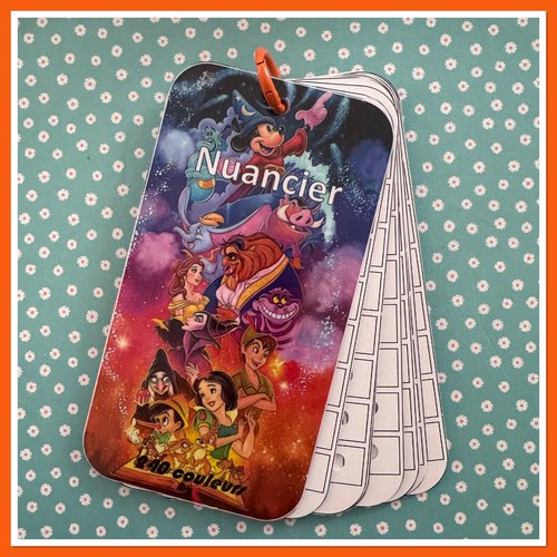 Nuancier pour feutres en 240 couleurs guangna - tooli art - languo - grasp ou toutes autres marques