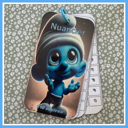 Nuancier pour feutres en 240 couleurs guangna - tooli art - languo - grasp ou toutes autres marques