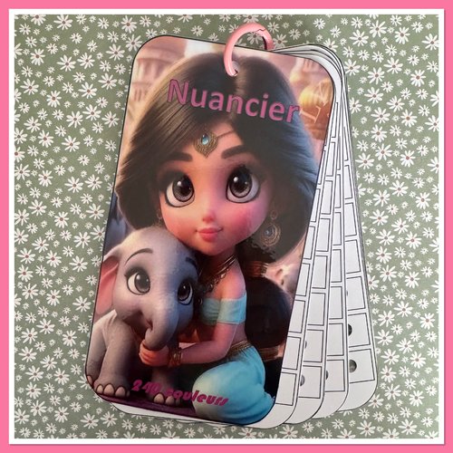 Nuancier pour feutres en 240 couleurs guangna - tooli art - languo - grasp ou toutes autres marques