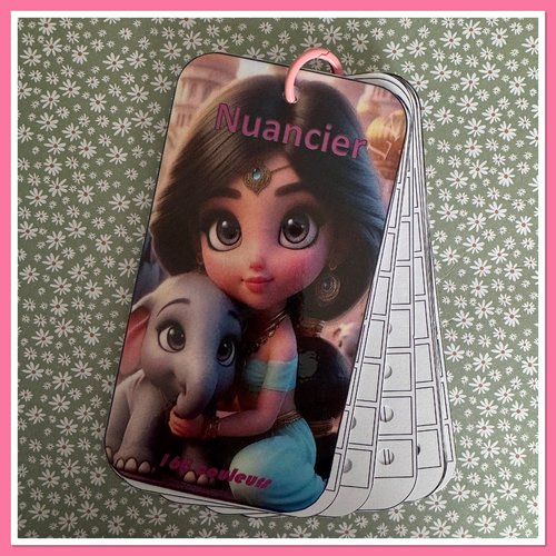 Nuancier pour feutres en 168 couleurs guangna - tooli art - languo - grasp ou toutes autres marques