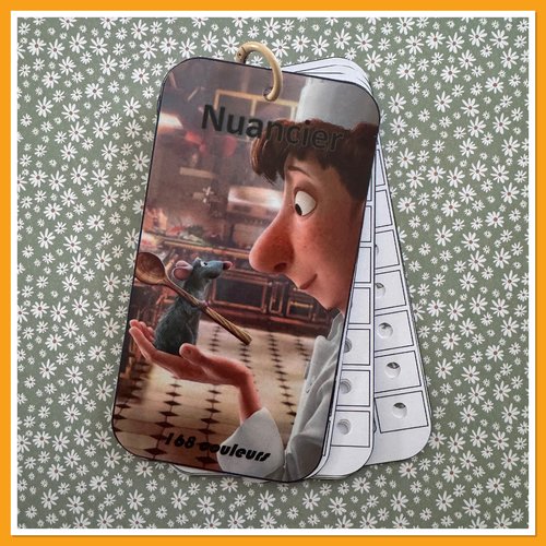 Nuancier pour feutres en 168 couleurs guangna - tooli art - languo - grasp ou toutes autres marques