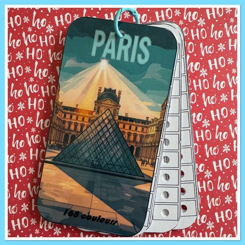 Nuancier pour feutres en 168 couleurs guangna - tooli art - languo - grasp ou toutes autres marques