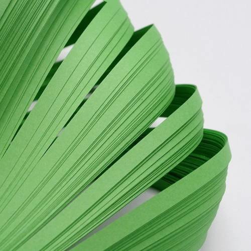 120 bandes papier quilling 5mmx52cm couleurs vert clair loisir creatif scrap diy 
