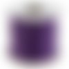 5 mètres de cordon de coton ciré violet fil pour bracelet perles shamballa macramé création bijoux ø 1mm 