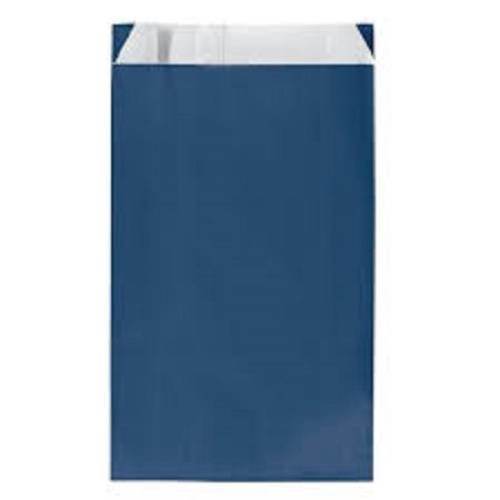 Lot 25 pochettes sacs sachets enveloppes kraft 12x4x21 bleu marine 
