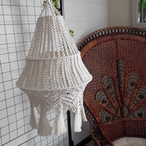 Suspension macramé