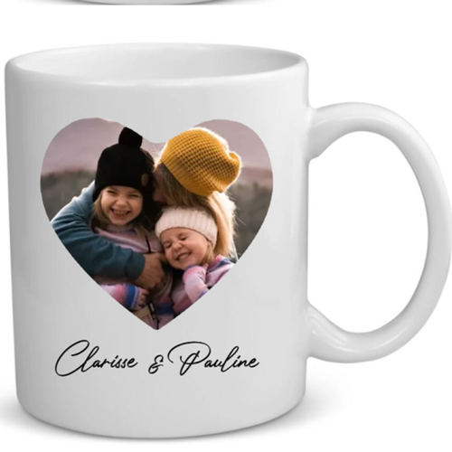 Tasse céramique 100% personnalisable 350 ml – photo & texte