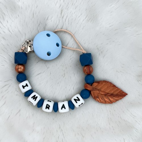 Attache tétine personnalisée