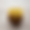 Fil nylon tressé 0.8mm jaune curry
