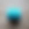 Fil nylon tressé 0.8mm bleu turquoise