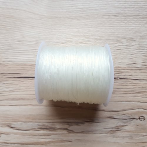Fil élastique transparent 0.8mm