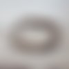 Perles en coco disque 5-6mm marron clair