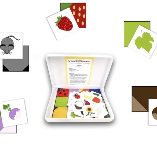Loto multicouleurs - dès 3 ans