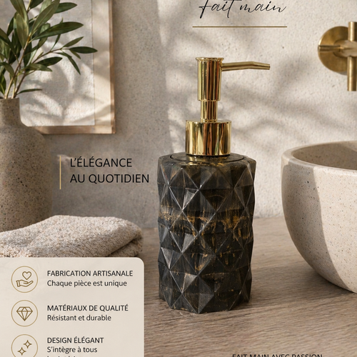 Distributeur de savon résine